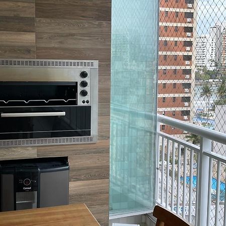 Lindo Apartamento A 50 Metros Da Praia Guaruja Bagian luar foto