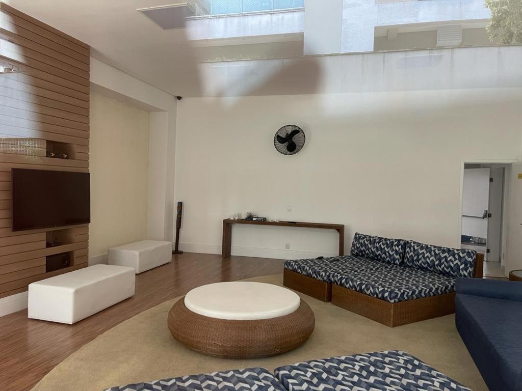 Lindo Apartamento A 50 Metros Da Praia Guaruja Bagian luar foto