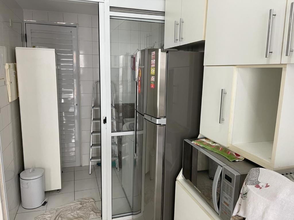 Lindo Apartamento A 50 Metros Da Praia Guaruja Bagian luar foto