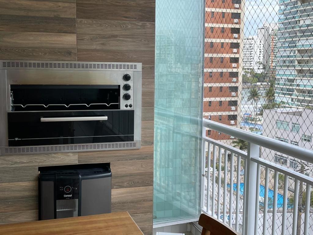 Lindo Apartamento A 50 Metros Da Praia Guaruja Bagian luar foto