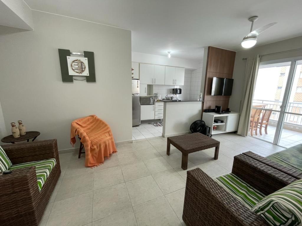 Lindo Apartamento A 50 Metros Da Praia Guaruja Bagian luar foto