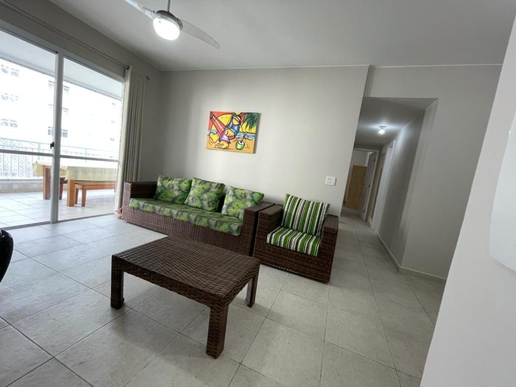 Lindo Apartamento A 50 Metros Da Praia Guaruja Bagian luar foto